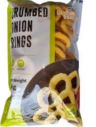Onion Rings Crumbed 1kg